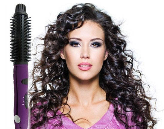 Electric Hair Curler Straightener Comb
