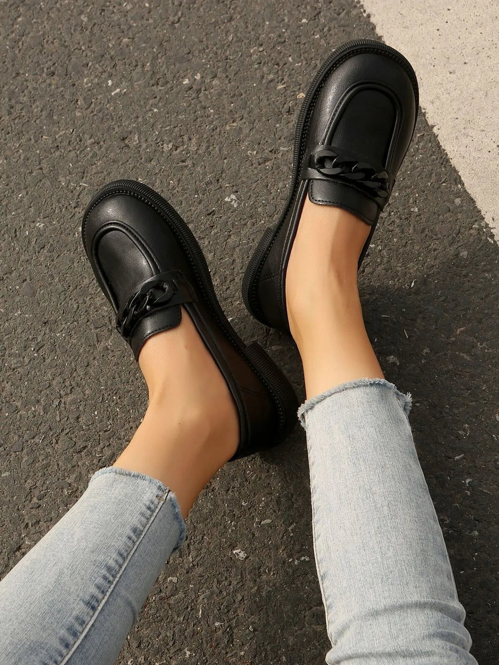 Round Toe Flats Loafers