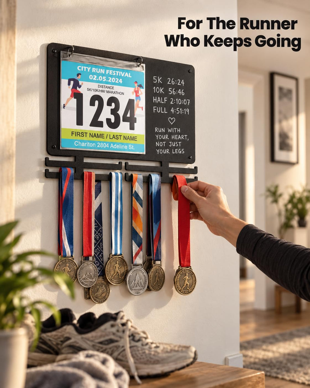 BLAUBECK Medal Hanger Bib Display
