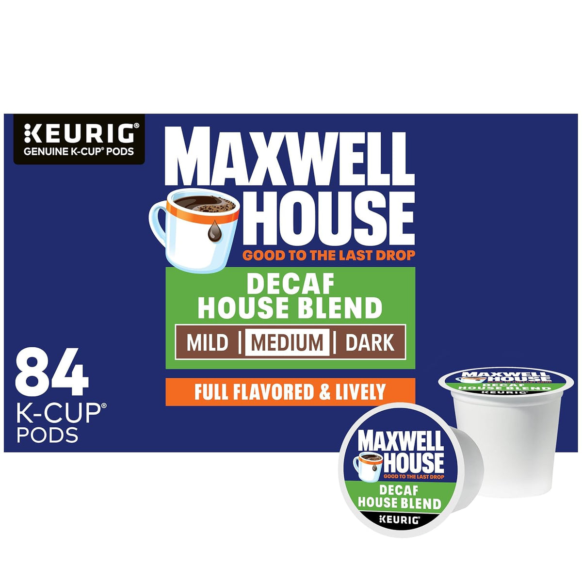 Maxwell House Decaf K-Cup 84 Ct