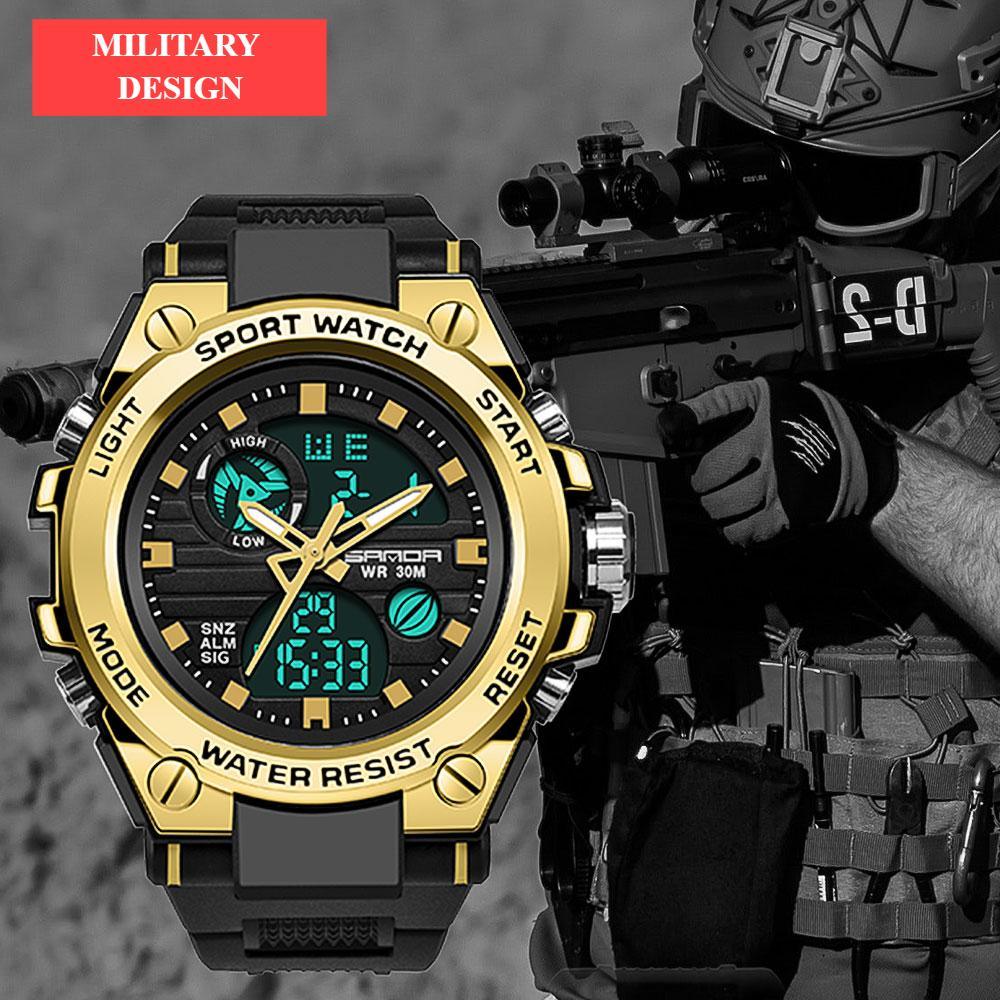 Military Digital Sports Watch 30M
