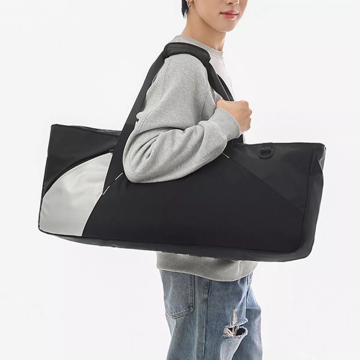 Color Block Travel Bag