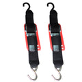 Rod Saver Paddle Buckle Trailer Tie-Down w/Vinyl Pad - 2" x 4 - Pair