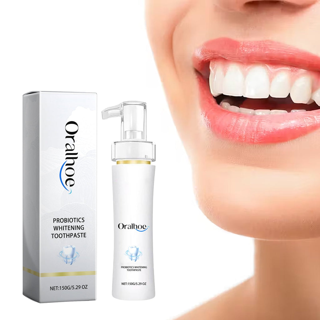 Probiotic Brightening Toothpaste, Deep Cleaning To Remove Odors Care For Teeth Oral Cleaning Care