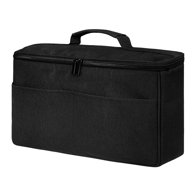 travel storage bag compatible with Dyson Airwrap Styler, a portable organizer with multi-pockets for hair curler and attachments
