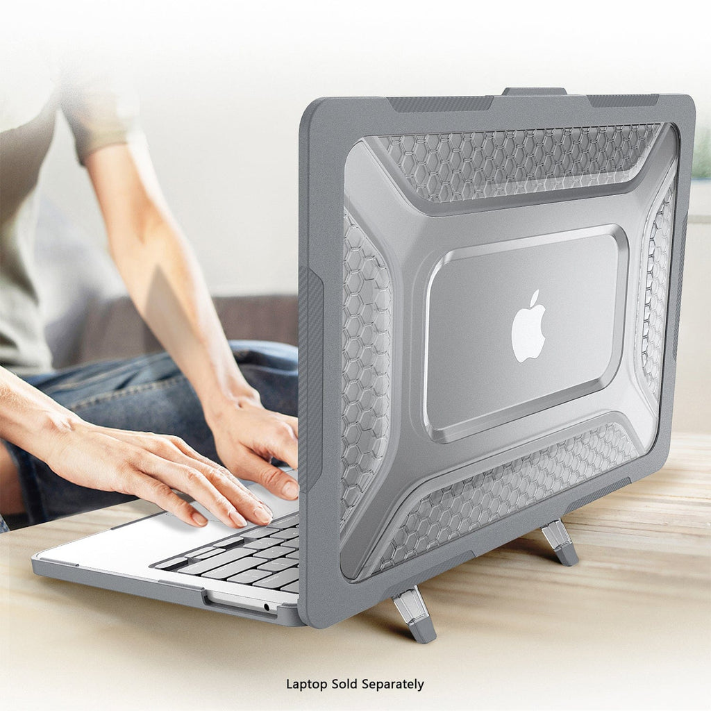 MacBook Air 15" (M3 - M5) with Adjustable Stand Case - Shock-Absorbing | Raider Ultra-Duty Series