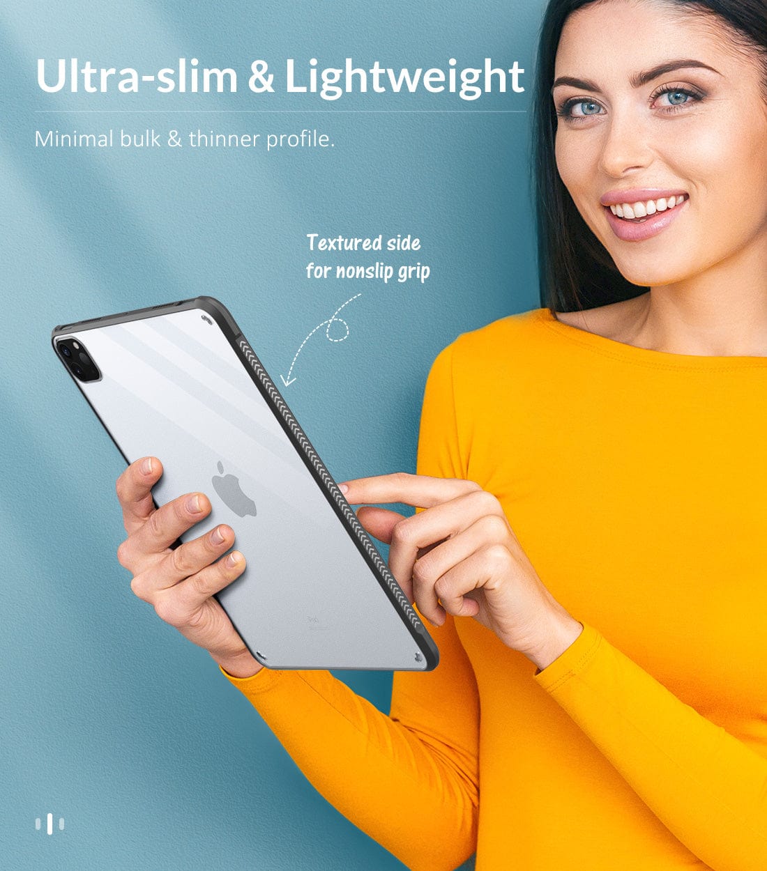 Venture Clear Hard Shell Case for iPad Pro 11-inch