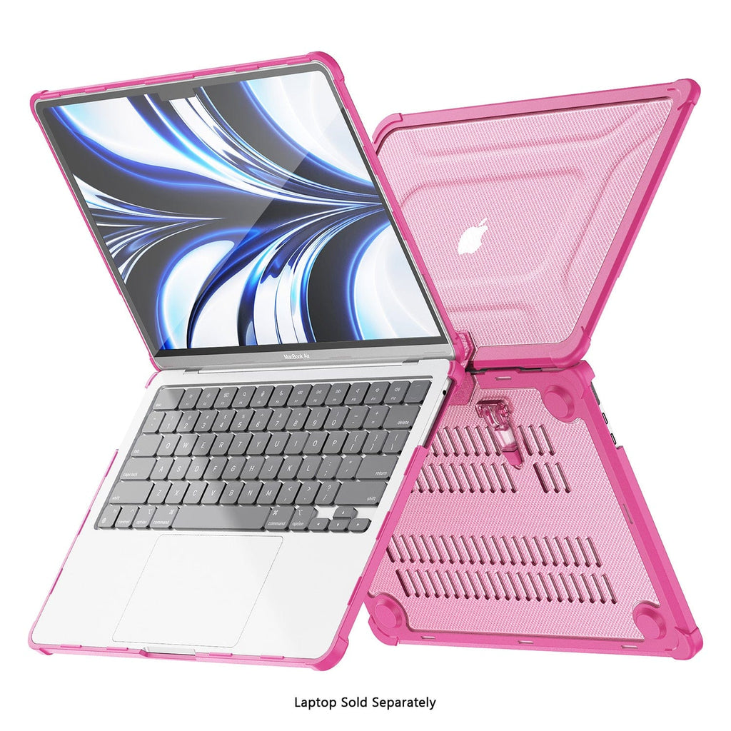 MacBook Pro 14-Inch (M1–M5, M5 Pro/M5 Max) Case with Adjustable Stand - Heavy-Duty | Raider Series