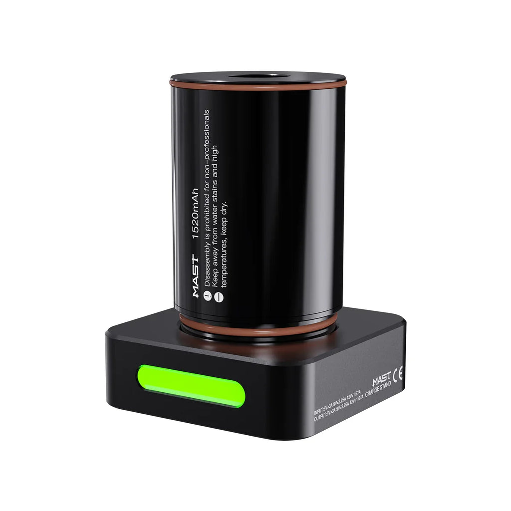 Original Battery&Charging Base For Mast Racer Pro Wireless Tattoo