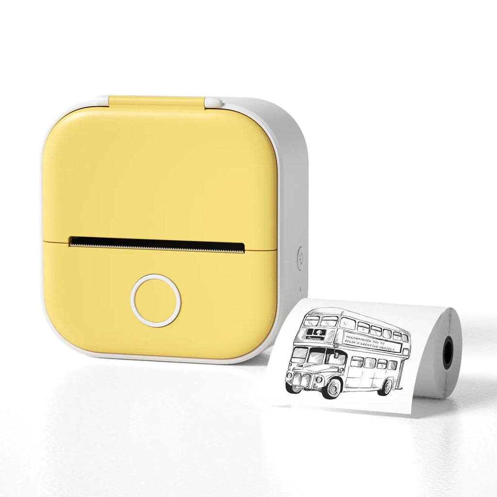 Portable Bluetooth Label Printer