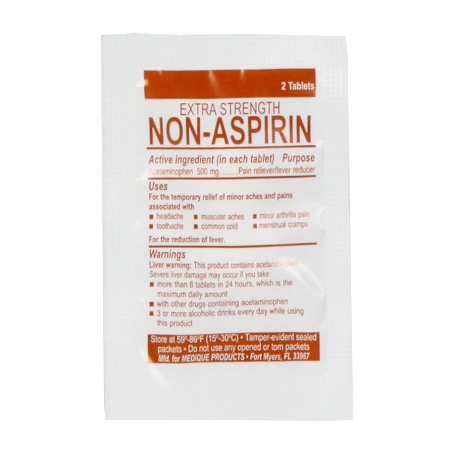 Non-Aspirin Extra Strength, 250/box