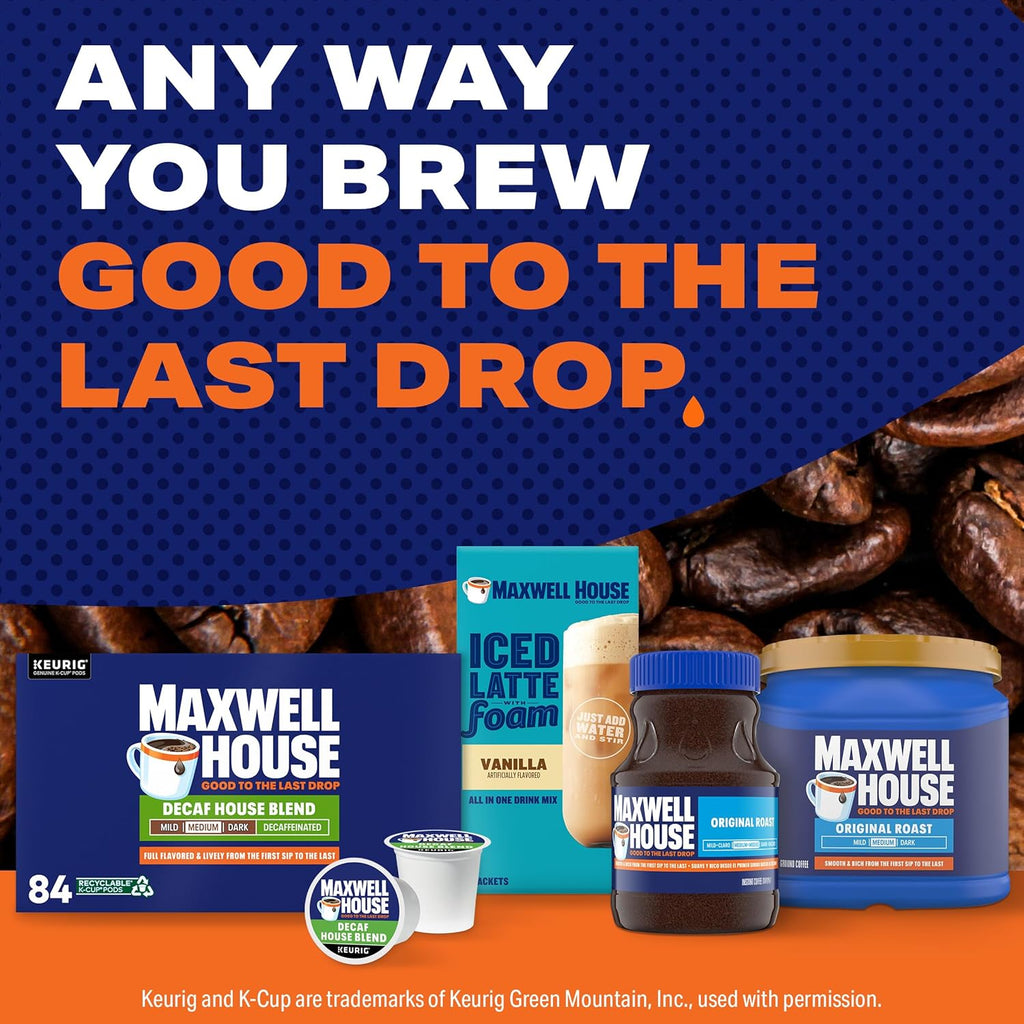 Maxwell House Decaf K-Cup 84 Ct
