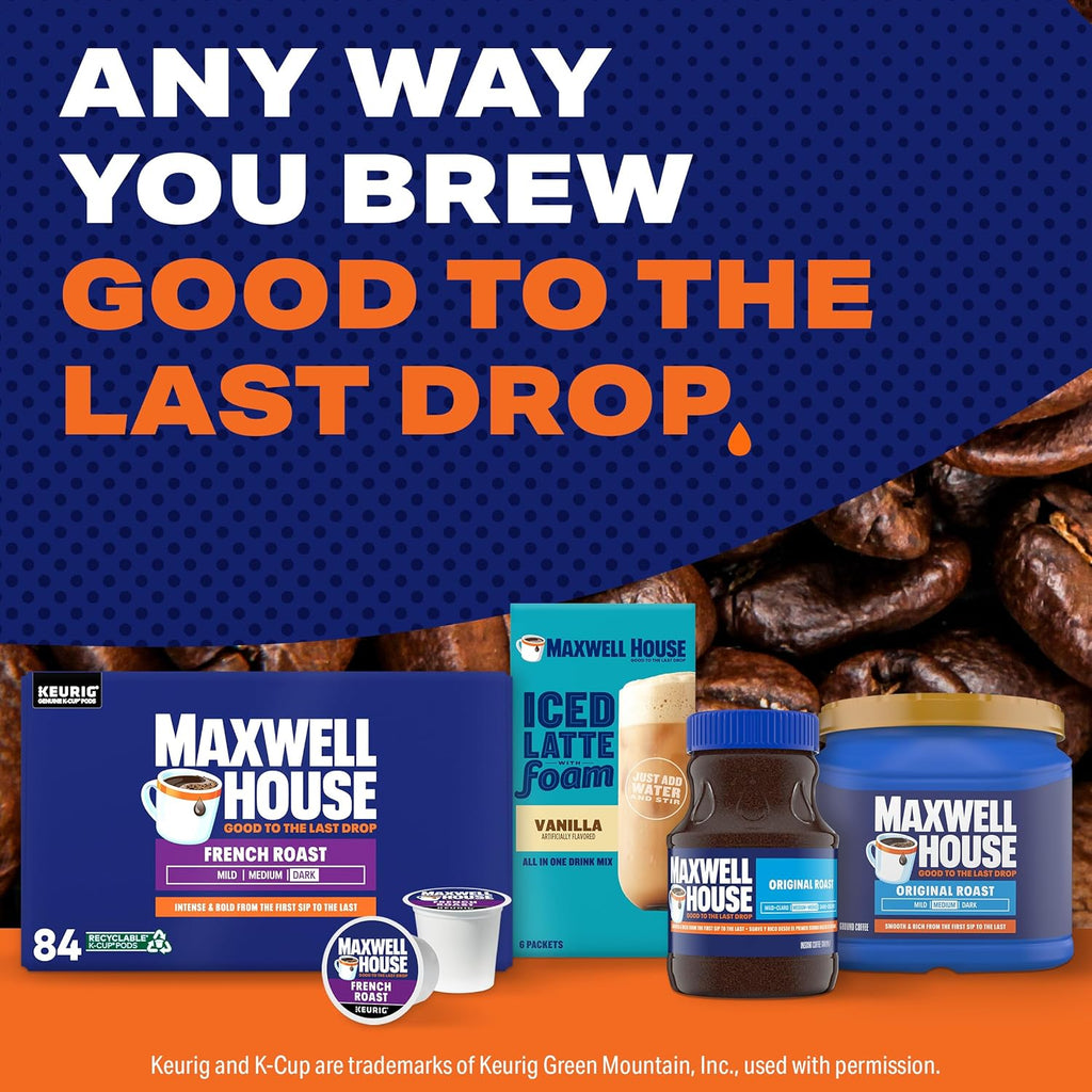 Maxwell House French Roast 84Ct