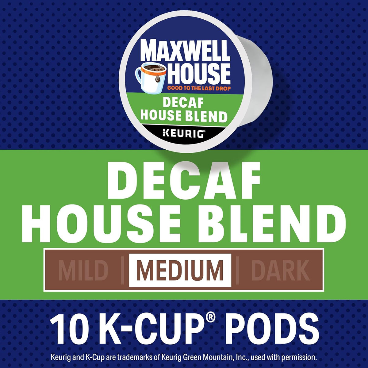 Maxwell House Decaf K-Cup 10 Ct