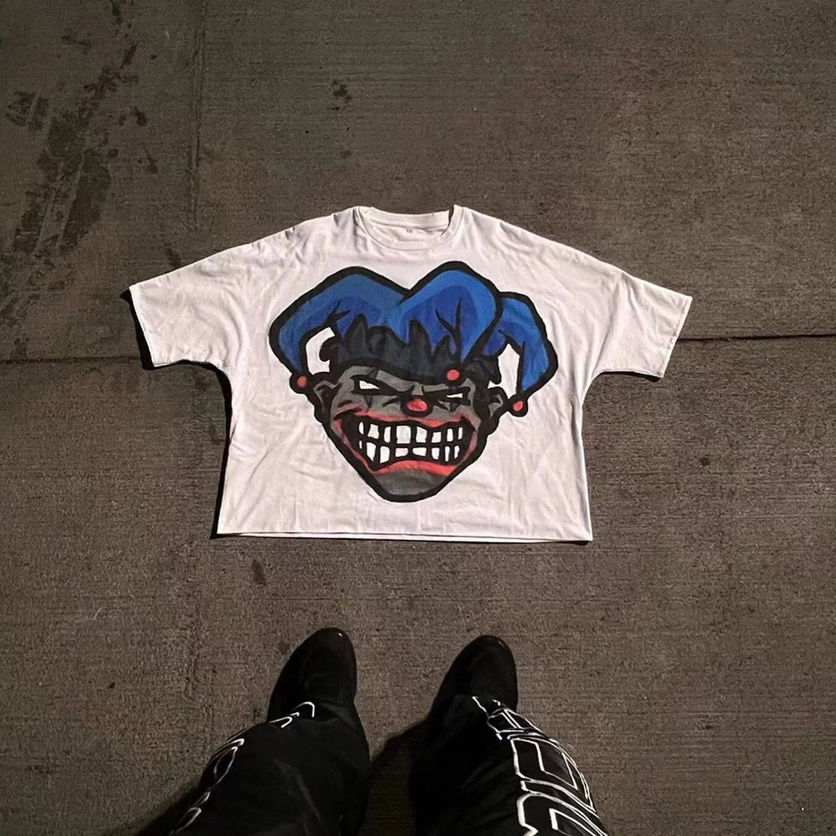 Gothic Harajuku Cartoon Tee