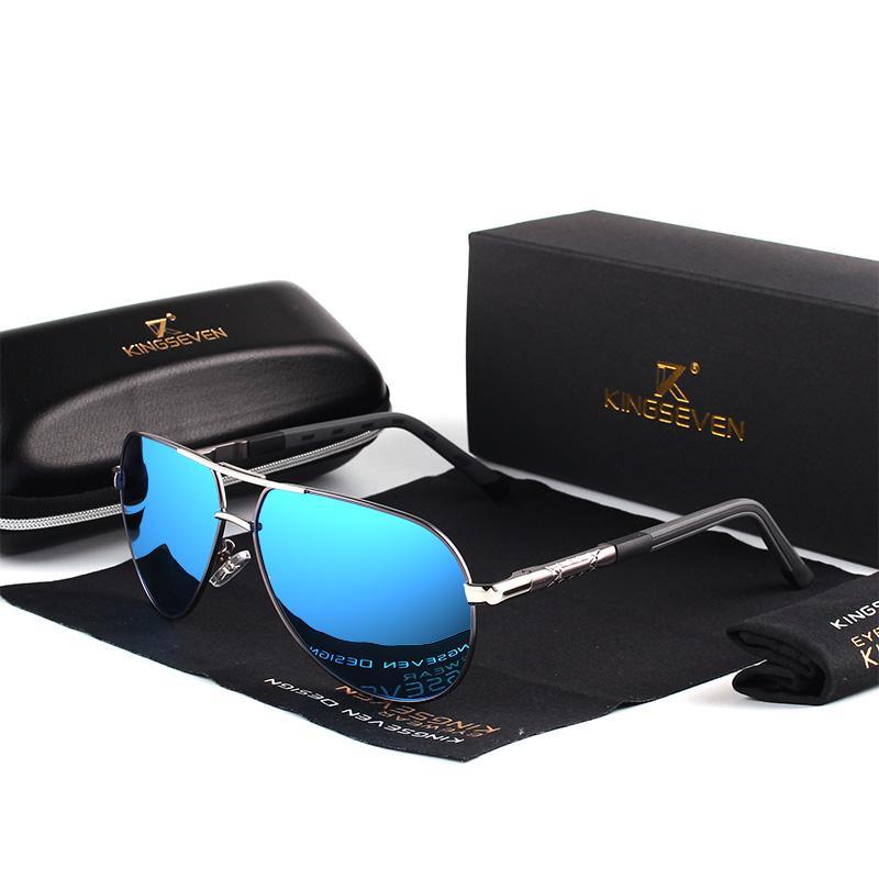 Summer Aluminum Magnesium Men's Retro Aviation Sunglasses