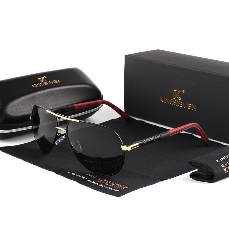 Summer Aluminum Magnesium Men's Retro Aviation Sunglasses