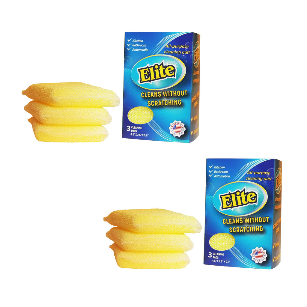 Elite Cleaning Pads 6 Pack