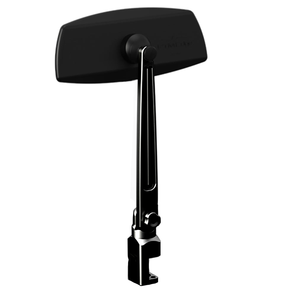 PTM Watersports Pontoon Mirror/Bracket Kit w/VR-100 Pro  PCX-200 (Black)