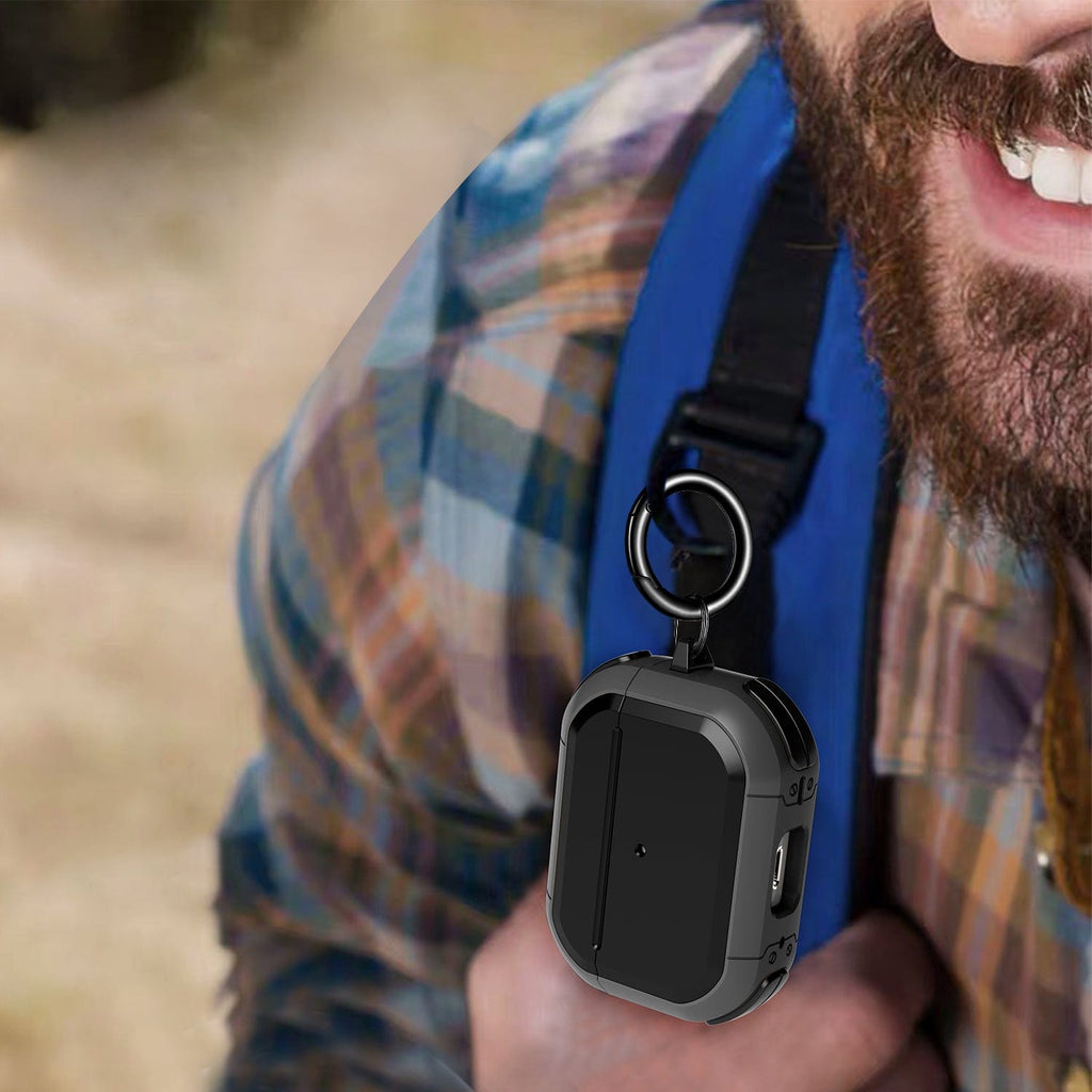 Armor Series Black Case Apple Airpods Pro (2nd Generation)