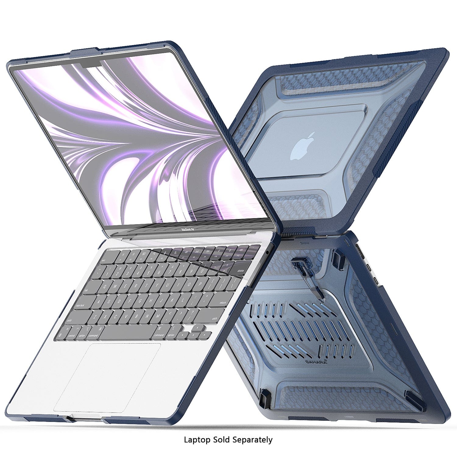 MacBook Air 15" (M3 - M5) with Adjustable Stand Case - Shock-Absorbing | Raider Ultra-Duty Series