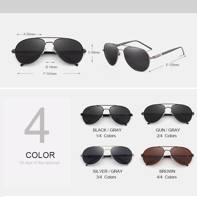 Aviation Polarized Sunglasses
