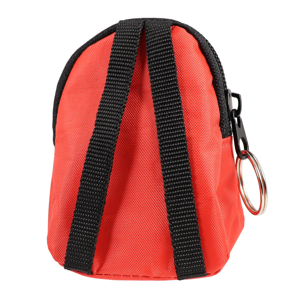 CPR Red Beltloop Keychain with Faceshield & Gloves