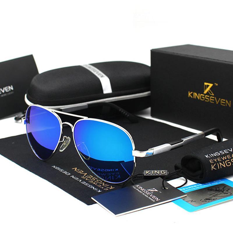Aviation Aluminum Magnesium Gold Fashion Polarized Lens