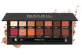 14-Color Eyeshadow Palette: Cool and Warm Tones for Brightening Complexion