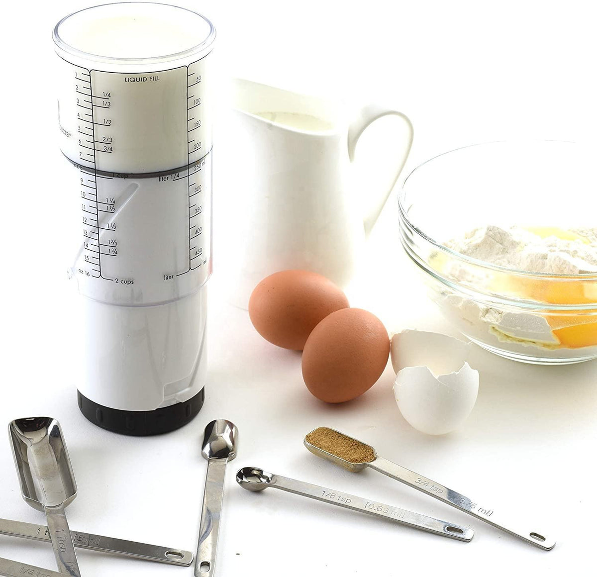 Plastic Rotating Adjustable Measuring Cups