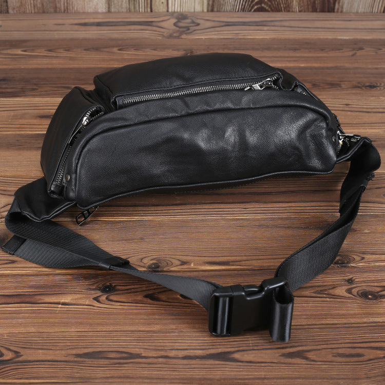 Cowhide Shoulder Messenger Bag