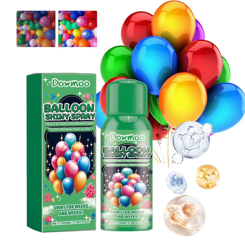 n Balloon Shiny Spray, Evenly Spray The Brightener To Enhance The Surface Brightness Of The Balloon