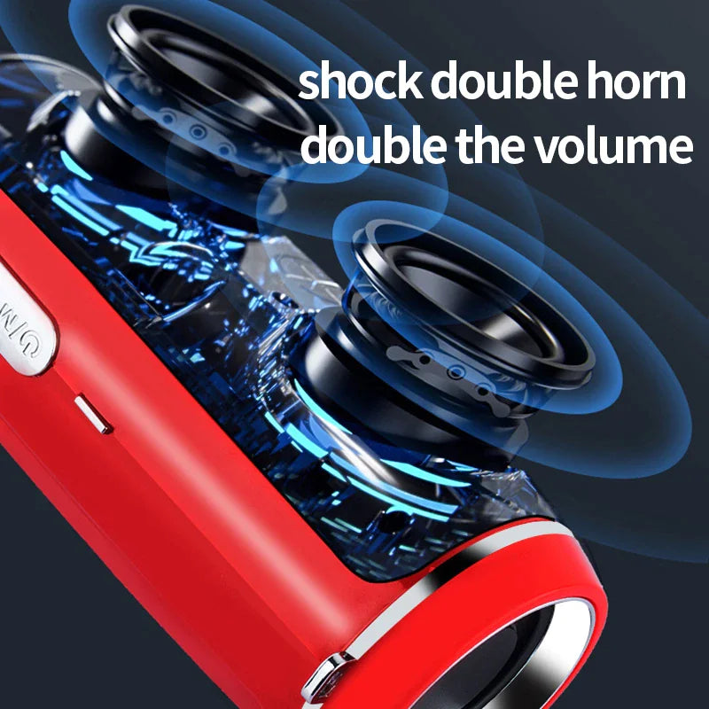 Bluetooth 5.1 Speaker Wireless Waterproof Outdoor Stereo LOUD