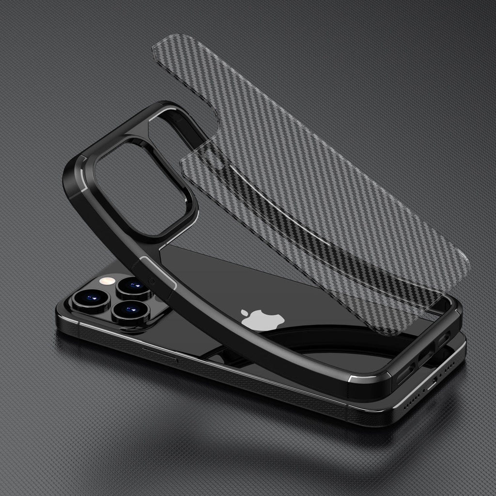 iPhone 15 Pro Carbon-Fiber Case - Rugged Protection | Venture Series