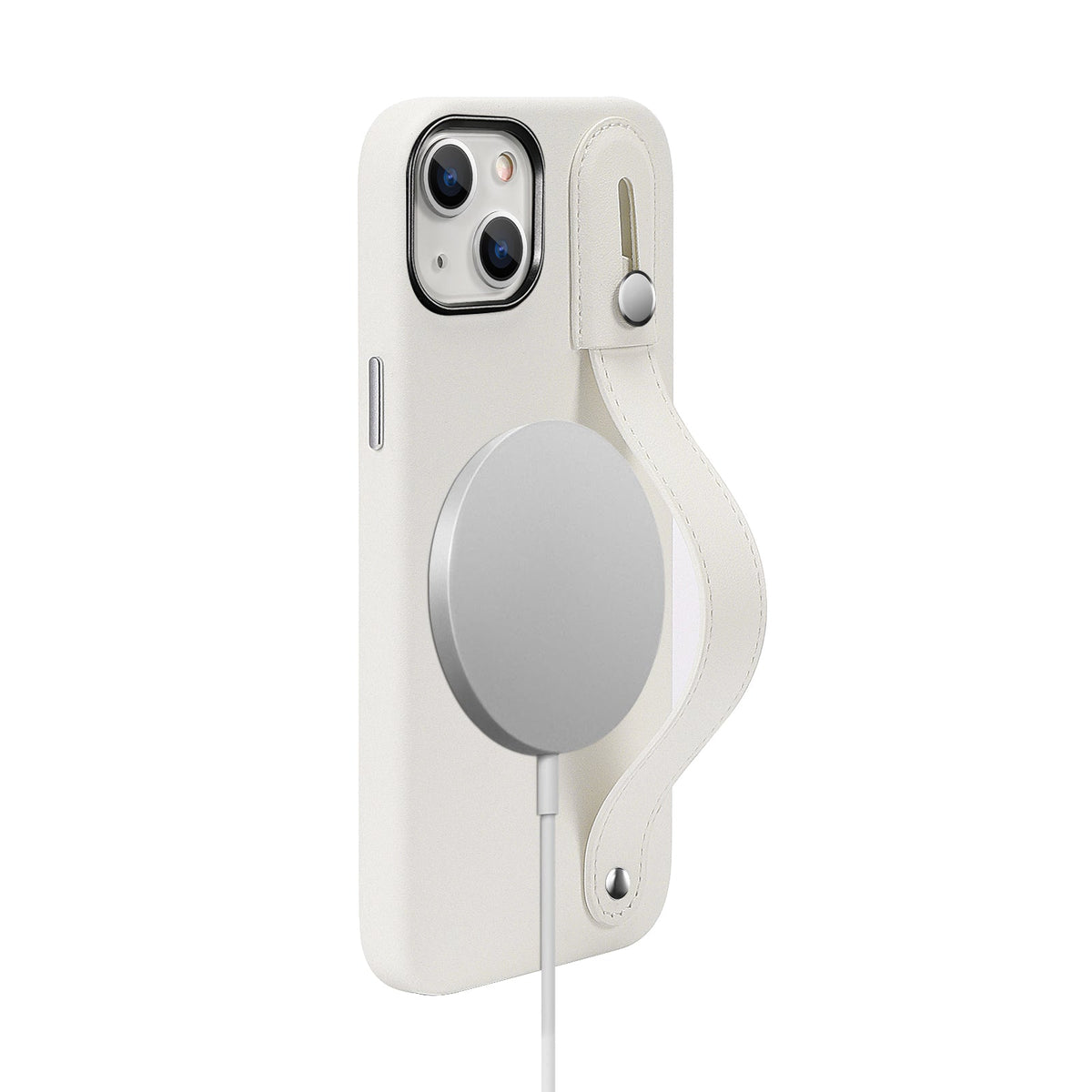 iPhone 15 Leather FingerGrip Case with MagSafe | Indy Series