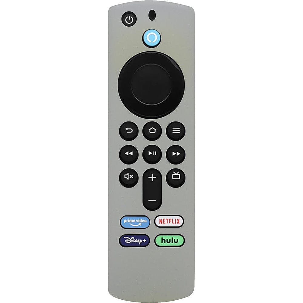 Amazon Fire TV Stick 4K (3rd Gen) Remote Gray Silicone Case - Apple AirTag
