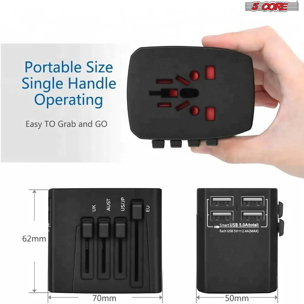 Universal Travel Adapter International Power Adapters 3