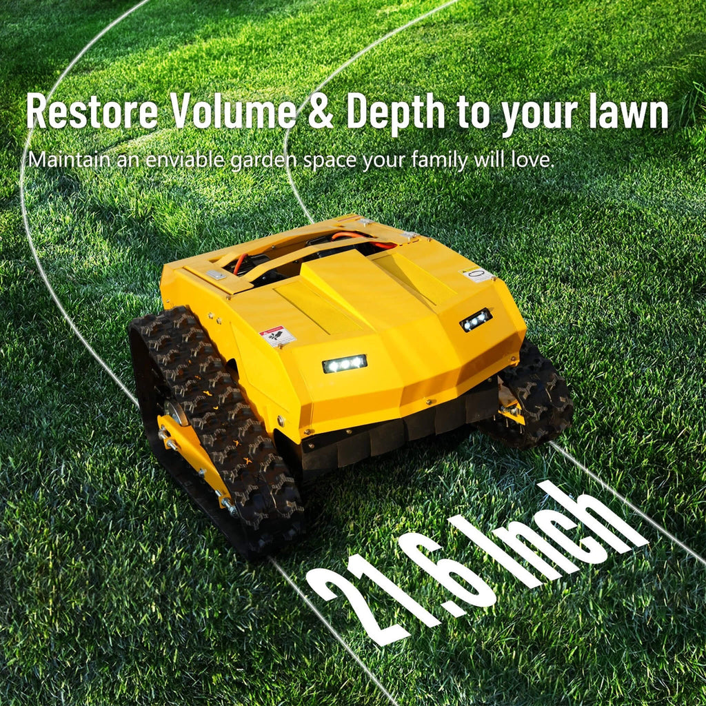 OVK 9HP 21-Inch Industrial Remote-Controlled Lawn Mower (SAK71845)