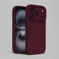 High-Quality Simple Fashion Solid Color Case For iPhone 18 17 16 15 14 13 12 11 Pro Max Plus 17 Air Frosted Shockproof Soft Case