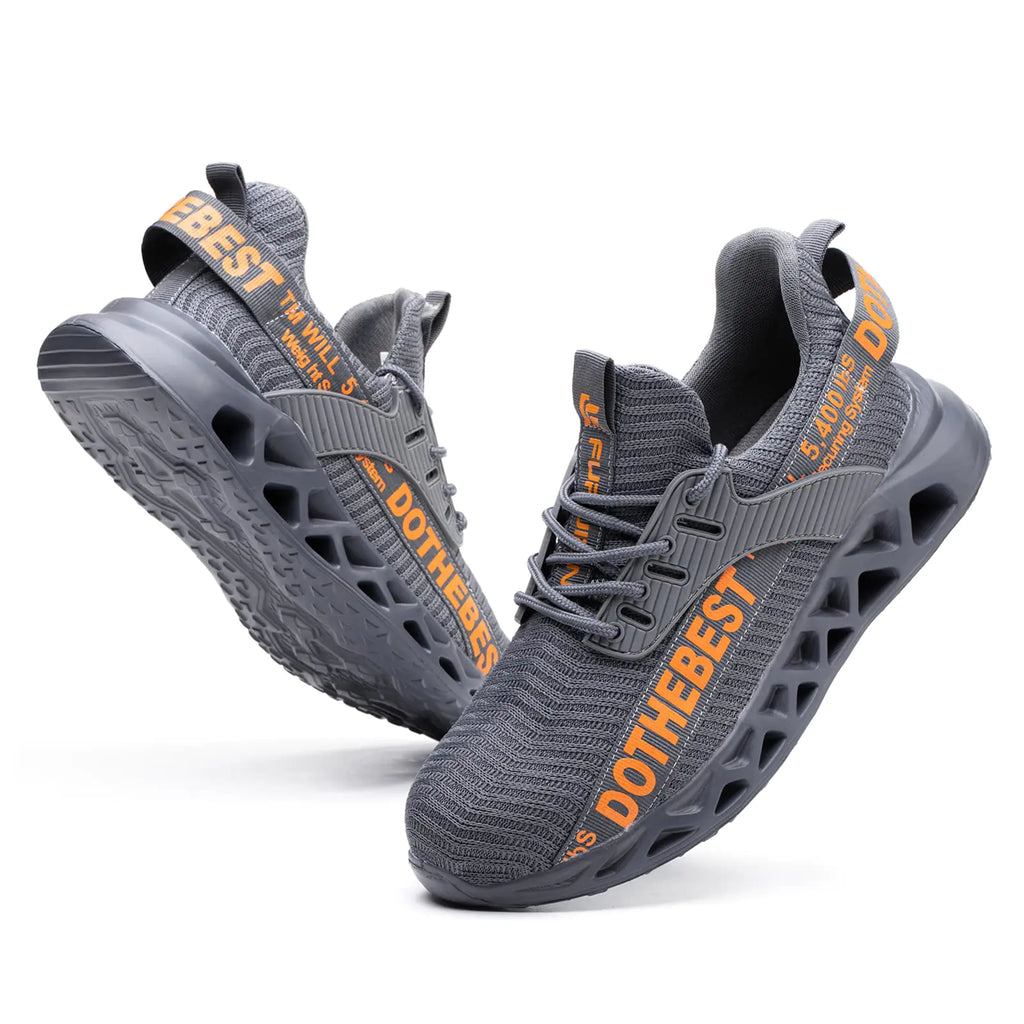 Furuian Waterproof Steel Toe Sneakers