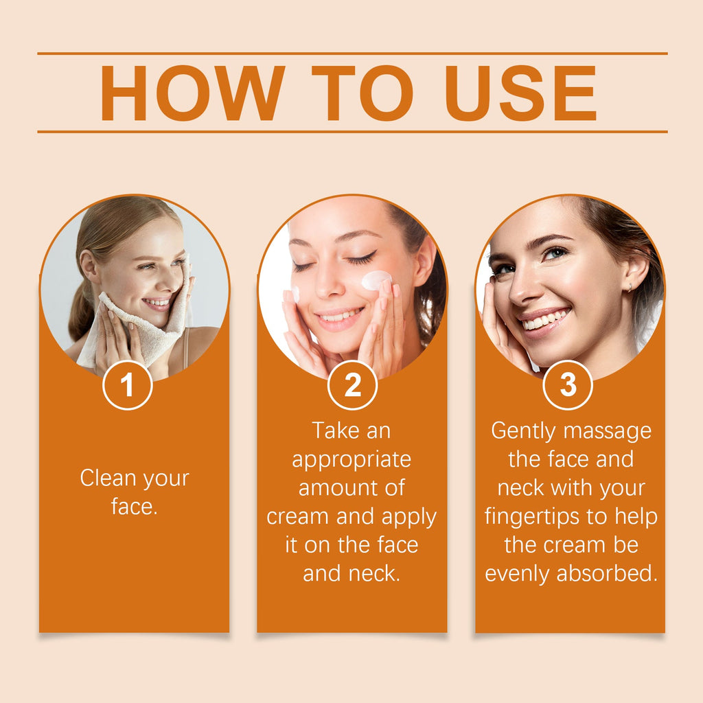Turmeric Anti-Wrinkle Brightening Cream Reduces Fine Lines And Spots Moisturizing Repair Refreshing Whitening Cream