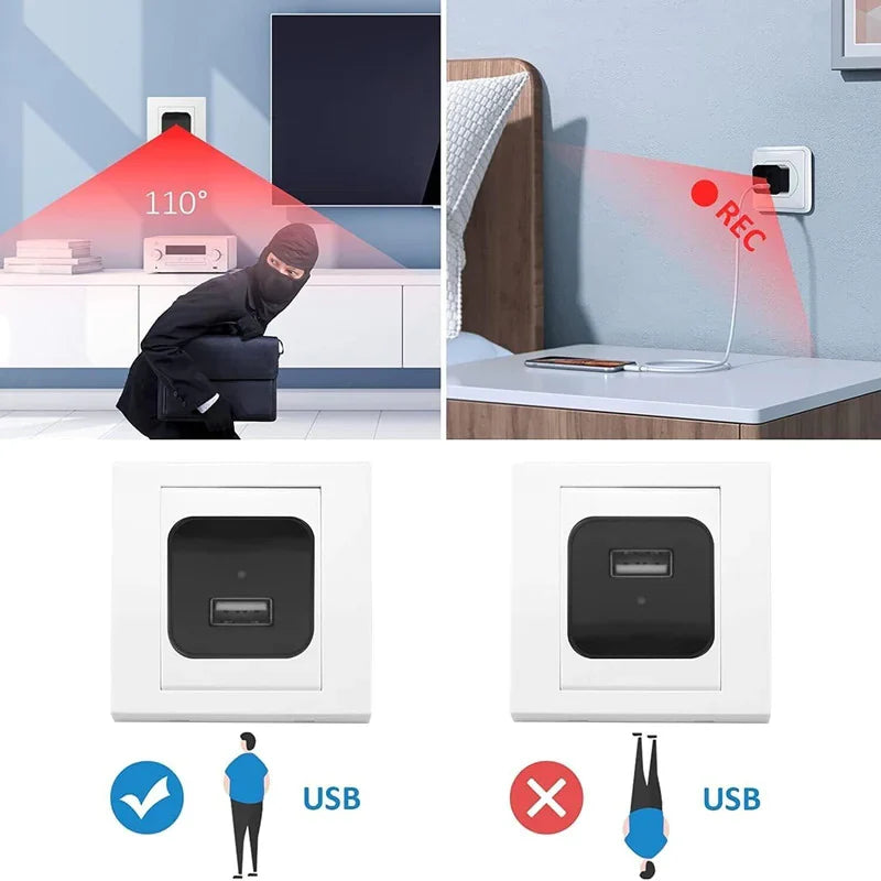 Mini Hidden Camera Home Security Nanny Cam Full HD 1080P DVR