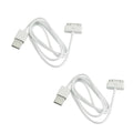 2x 6ft 30-pin USB Charger Data Sync Cable Cord Iphone 3G/4/4S