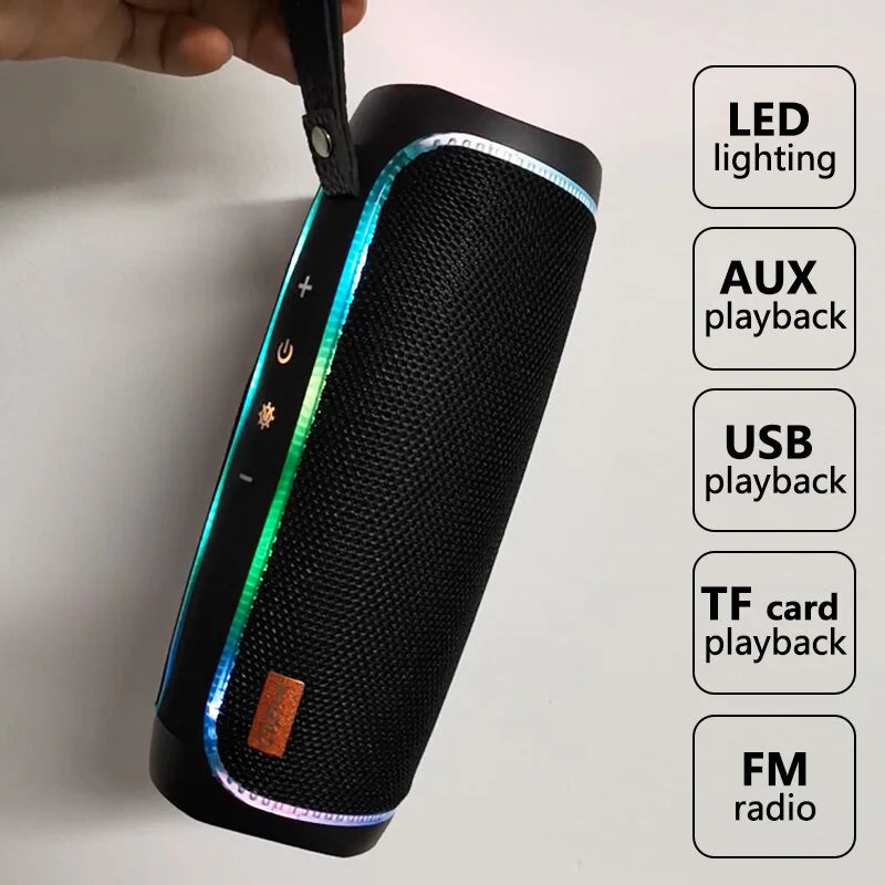 Bluetooth Speaker Wireless Waterproof Outdoor Stereo Bass