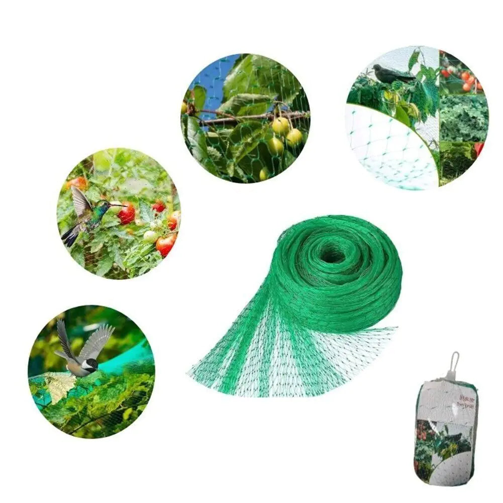 33FT Anti Bird Netting Pond Net Protection Tree Crops Plants