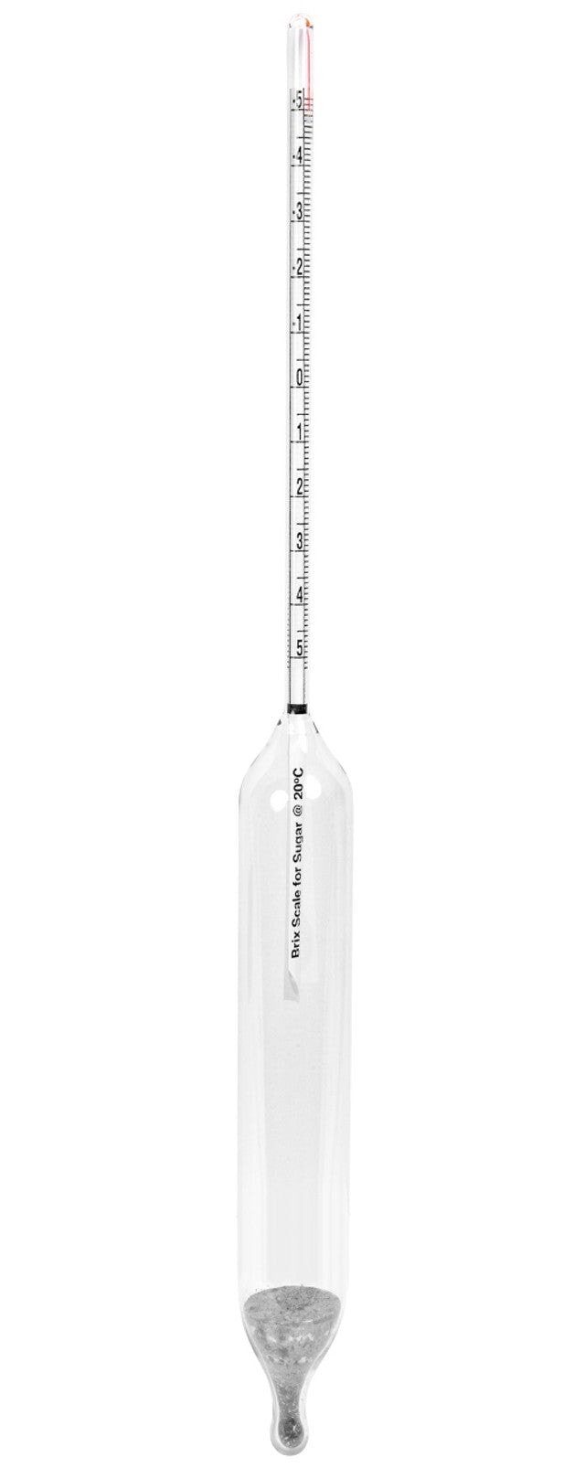 Heathrow Scientific 6601-5 Brix Hydrometer, 39 to 51°, 1/pk