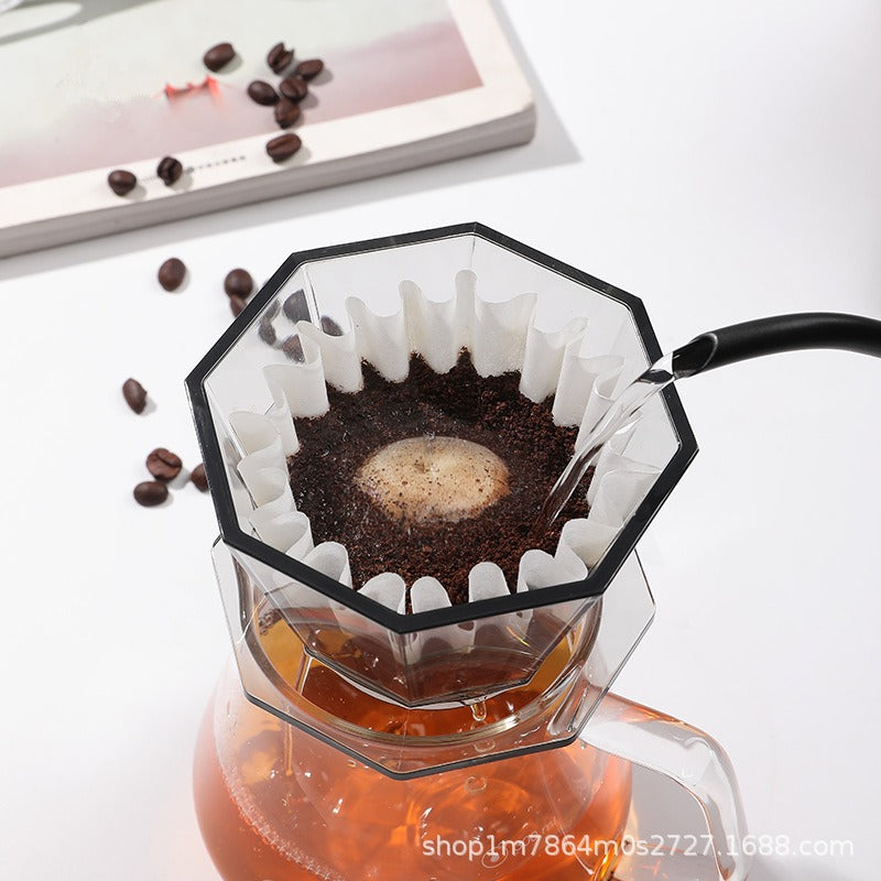 Coffee filter cup  coffee filter cup hand brewed coffee pot filter drip filter pot hand brewed coffee pot set