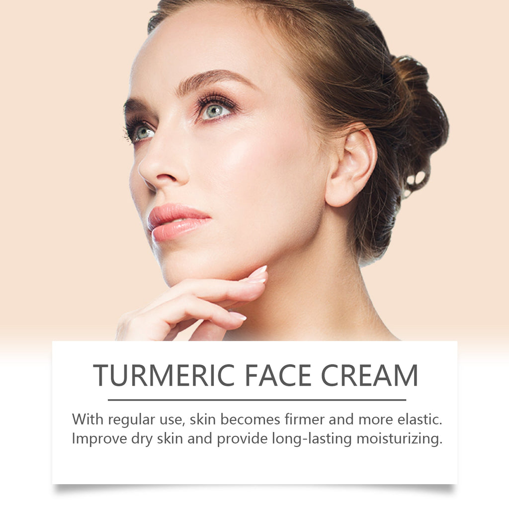 Turmeric Anti-Wrinkle Brightening Cream Reduces Fine Lines And Spots Moisturizing Repair Refreshing Whitening Cream