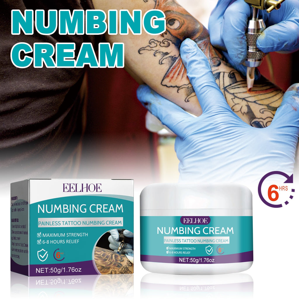 Tattoo Care Cream, Gently Cleanses And Moisturizes Tattooed Skin And Lightens Tattoo Marks