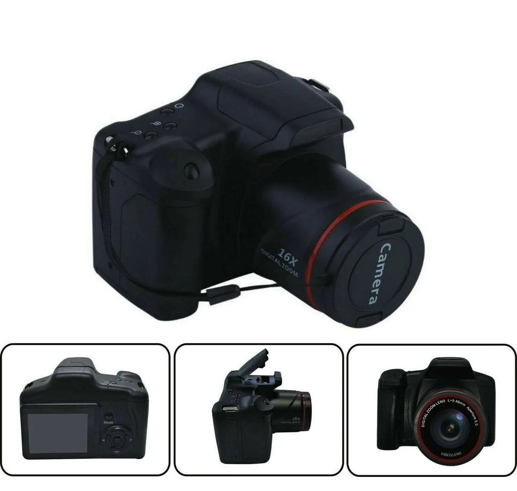 Digital Camera 3.0 TFT LCD Screen 16X Zoom HD 16MP 1080P